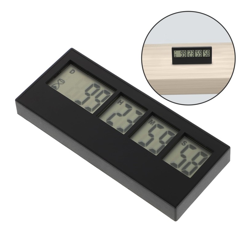 FELTECHELECTR Digital Countdown Timer Days Down Clock for and Project