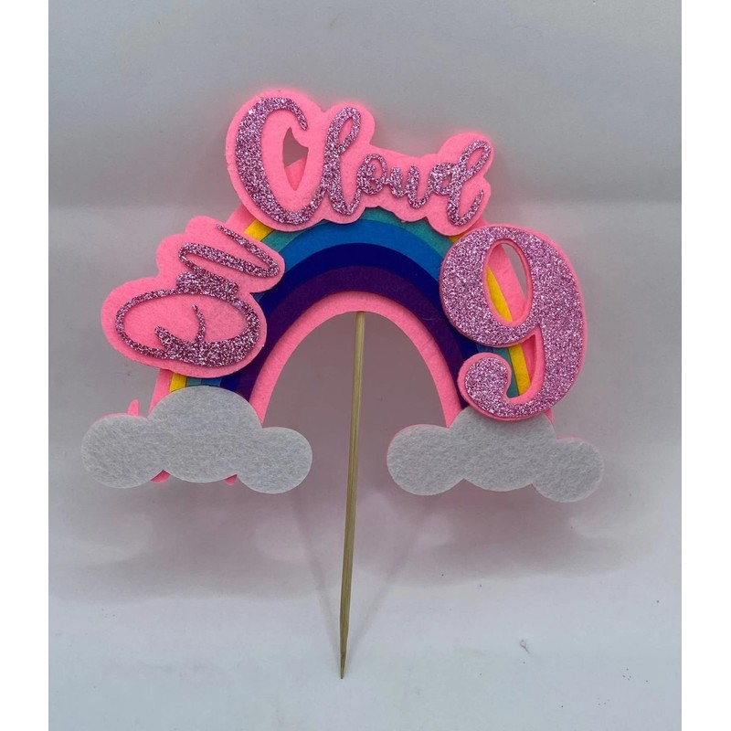 Nube 9 - Decoración para tarta