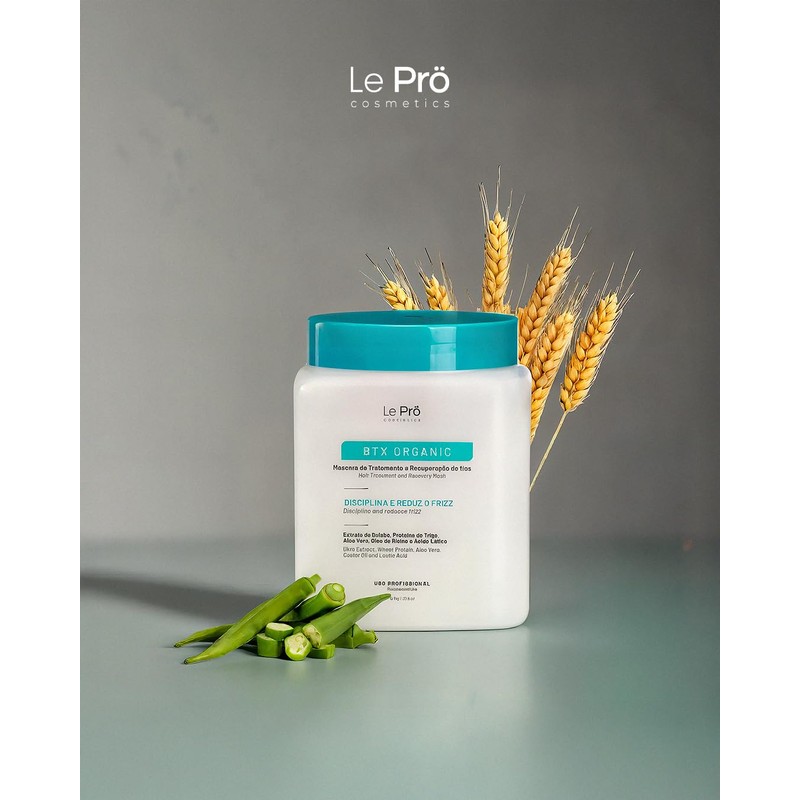 Btox Organic 300 g - Reduces Volume and Eliminates Frizz
