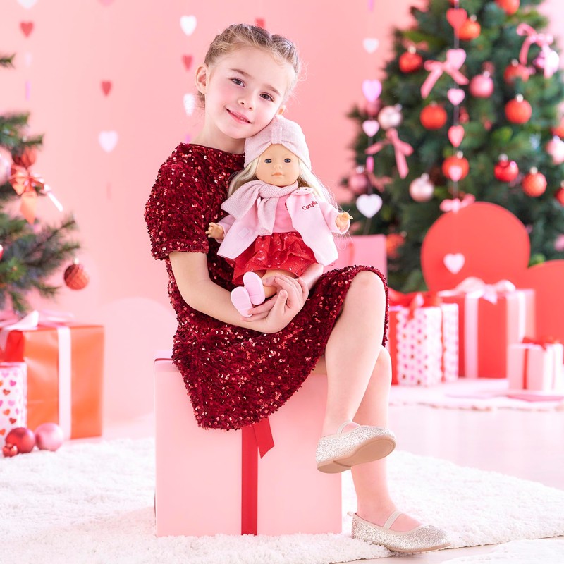 Corolle Coat Petals with Hearts Clothes for Ma Doll from