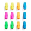 Staples Arrowhead Pencil Cap Erasers, Assorted Colors, 12 Pack –