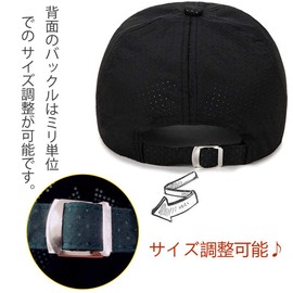 T WILKER Mesh Cap, Men's, Quick-Drying, Breathable, Cool Sensation, Father's Day, Respect for the Aged Day Gift, UV Protection, Spring/Summer, UV Protection, Outdoor, Sunshade Baseball Cap, Golf