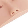 Cabeza de maniquí de Pestañas con 3 Pares de Párpados
