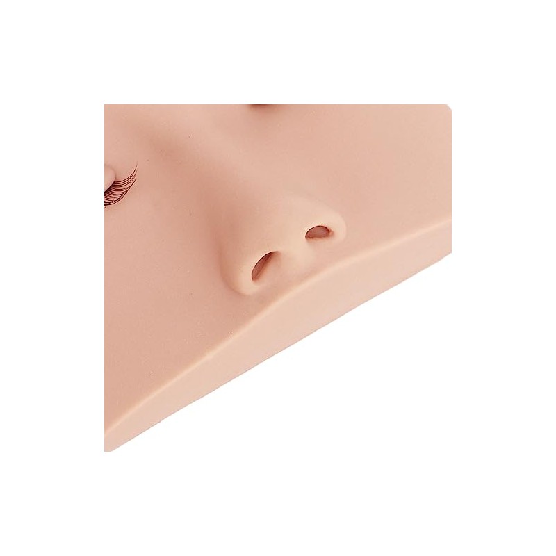Cabeza de maniquí de Pestañas con 3 Pares de Párpados