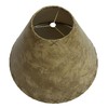 Rustic FAUX Leather Hardback Round Lamp Shade - 18"