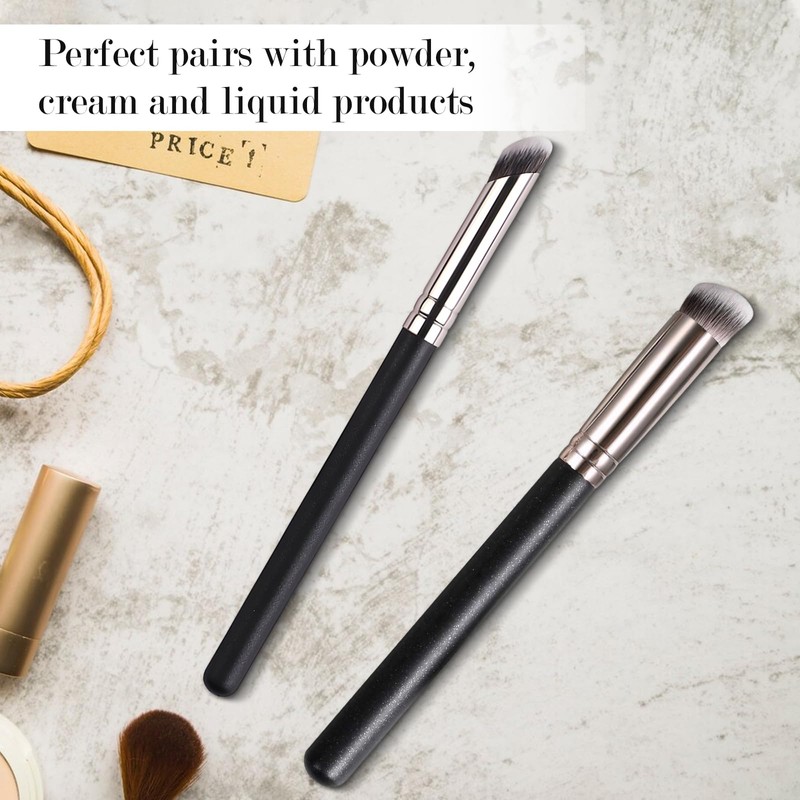 VINSPIRE Flawless Makeup Brush Set, Soft Concealer Brush for Under