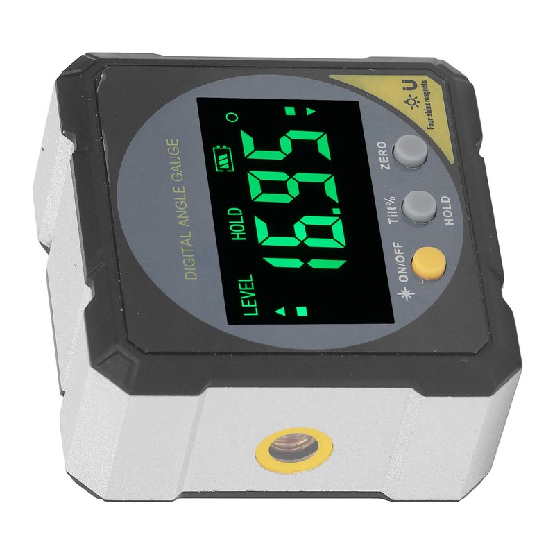 Black LCD Angle Finder Backlit IP54 Waterproof Digital LCD Screen