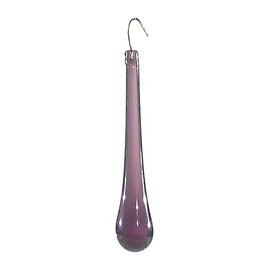 B&P Lamp® 3" Amethyst Color Teardrop Pendalogue