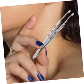 Healeved Women's Eyelid Compressor Eye Lid Forceps for Stainless Steel