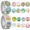 BFSYRR Easter Stickers, Easter Decorations, 1000Pcs Happy Easter Stickers, Adorable