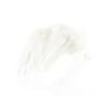 Amgate 100 Pcs Write on Tags Wire Zip Ties Cable