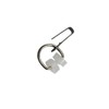 A109 RV Curtain Carrier Hooks – Nylon Wheels with Metal