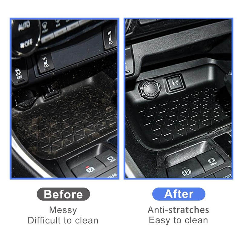 KEPHTH 4-Piece Set Storage Organizer for Toyota RAV4/RAV-4 Accessories 2019-2025,