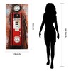 Empire Art Direct "Gas Pump" Mixed Media Hand Painted Iron