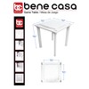 Bene Casa - White Indoor & Outdoor Domino and Game