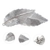 FOMIYES Simple Leaf Hair Clips for Women Elegant Metal Hair