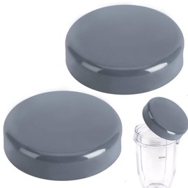 Girihe 2 Pack Nutri Bullet Lids, Resealable Lid for Nutri Bullet With Gaskets Lid for Nutra Bullett Nutribullet Cups, Nutribul Let Cups and Lids f or Cup 900w 600w