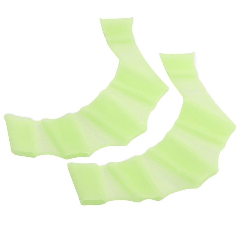 Swimming Finger Webbed Gloves, Swim Palm Finger Gloves Foldable Elastic