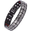 jeroot Men's Magnetic Bracelet, Titanium, Gentle on the Skin, Gentle