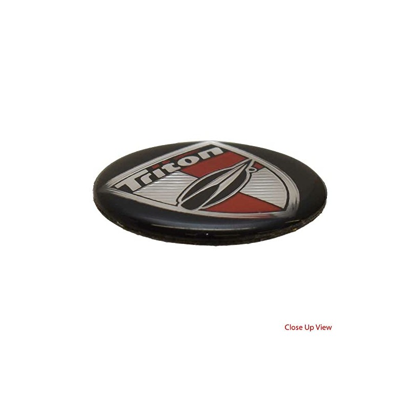 Triton Boat Raised Steering Wheel Shield Decal Sticker