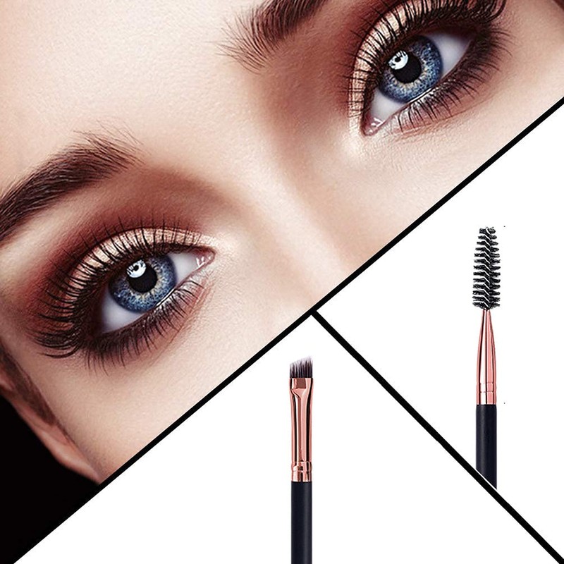Mihqy Eyebrow Pencil, with Eyebrow Brush, Double Ended Precision Waterproof