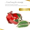 Miorose Eternal Rose Preserved Gold Dipped Forever Rose Golden 24k