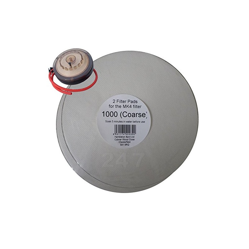 2X Filter Pads 1000 Course 2X Pack for The Better