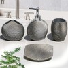 LUANT Bathroom Accessories Set Including Cup, Toothbrush Holders, Soap Dishes