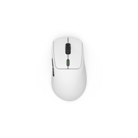 WAIZOWL OGM PRO Wireless Wireless 2.4G Bluetooth Left and Right Asymmetric Ergonomic Gaming Mouse PAW3395 Sensor No Pulling Feather Coding Lightweight 2.4 oz (68 g) Japanese Instruction Manual Included (Black and White)