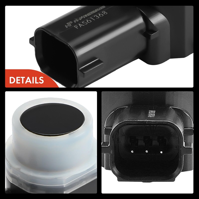 Frankberg 1x Parking Sensor 3-Pin Front Axle Front Outer Compatible