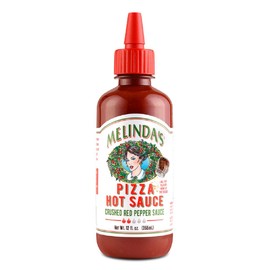 Melinda's Pizza Hot Sauce, Crushed Red Pepper Sauce, 12 Ounces