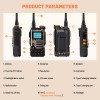 BaoFeng K68 Ham Handheld Radio 8W Walkie Talkie Earpiece 2-