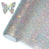 Locacrystal Bling Rhinestone Sticker DIY Car Decoration Stickers Self-Adhesive Hotfix