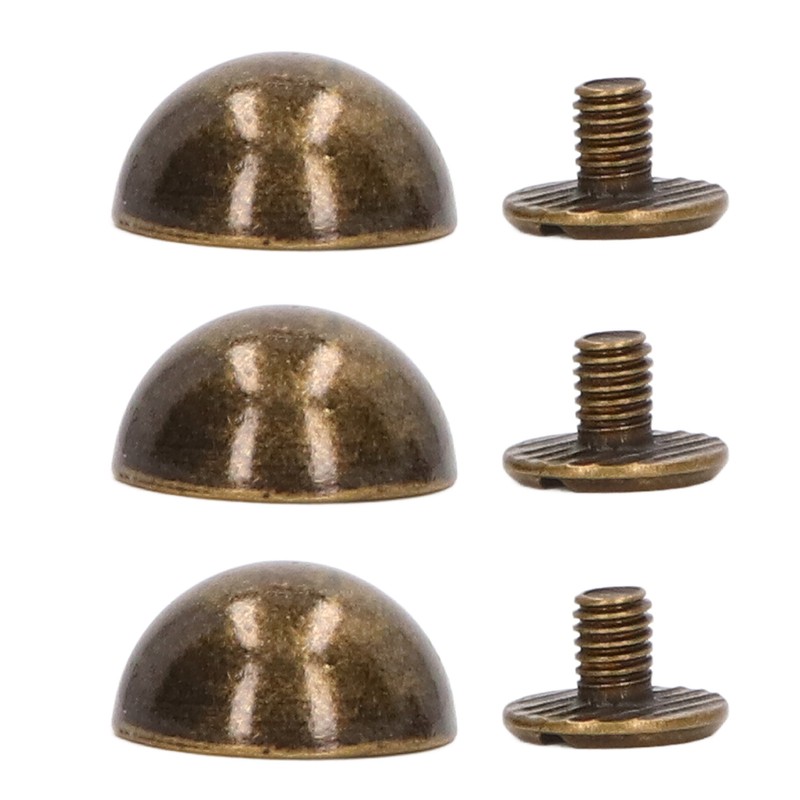 100 Sets Mushroom Rivet 12mm High Hardness Anti Rust Round