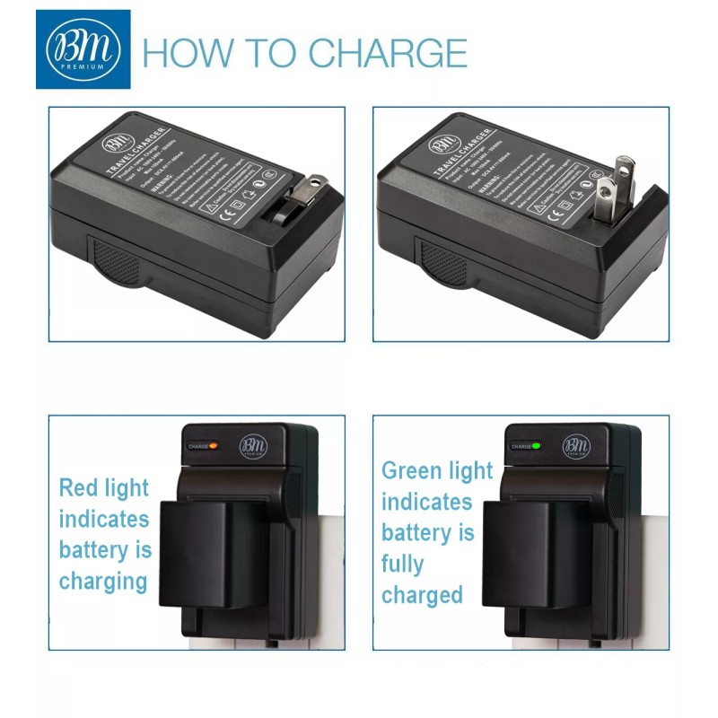 BM BP-820 Battery & Charger for Canon Vixia HF G50