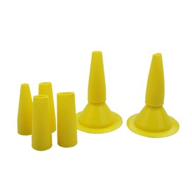 YPBEW 8 Pieces/set Sausage Caulking Tips 4-10mm Cone Trowel Nozzles Nozzle For Sausage And Bulk Guns Sausage