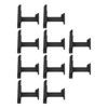 10PCS PV Panel Water Guide Clamp Pa66 Heat Resistant Anti