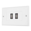 USB Wall Plate, Wall Mounting Wall Plate Panel, Wall Socket