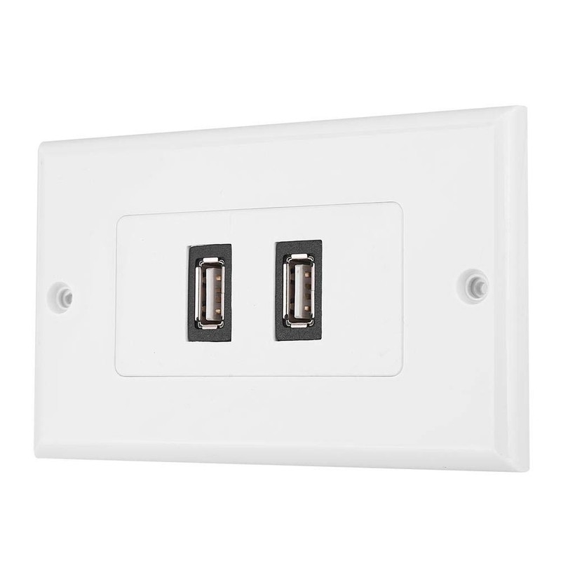USB Wall Plate, Wall Mounting Wall Plate Panel, Wall Socket