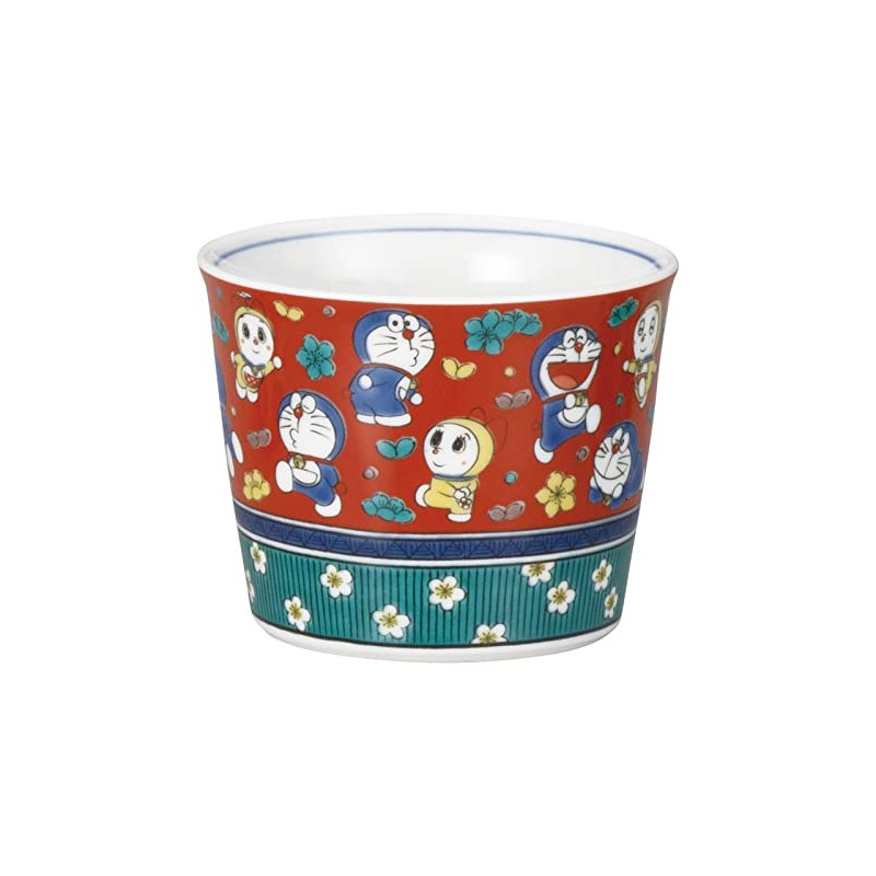 Kin-Jo Pottery 008156 Doraemon Buckwheat Boar Mouth Soba Choko, Approx.