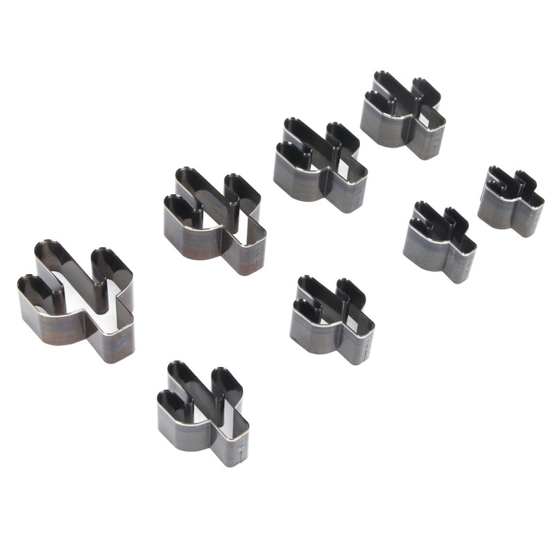 8pcs Leather Shape Punch Cutter Mold High Carbon Steel Hollow