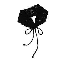 Yxinjy 1Pc Black Fashion Fabric Lace Wide Stretch Headband Headwrap Women Headband with wide edge, Hair Accessories