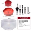 6 1/8 inch & 4 1/8 inch Hole Saw Set