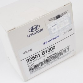 Genuine OEM 2015-16 Hyundai Genesis License Plate Lamp Assembly LEFT 92501-B1000