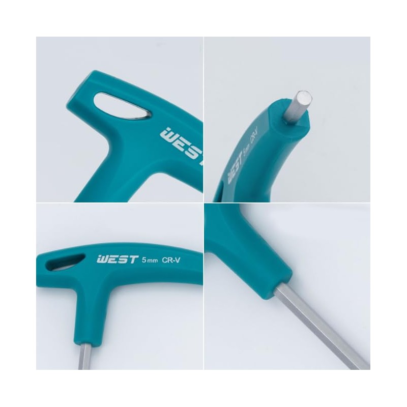 LIANRISES 5mm Allen Key T Bar Key T-Handle Hex Keys