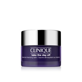 Clinique Take The Day Off Charcoal Cleansing Balm Makeup Remover, Mini Travel Size, 1 fl. oz.
