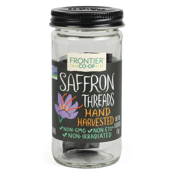 Frontier Culinary Spices Saffron, 0.036-Ounce Bottle