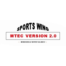 MTEC Sports Wing Windshield Wiper Blades for Acura ILX 2013-2018 Version 2