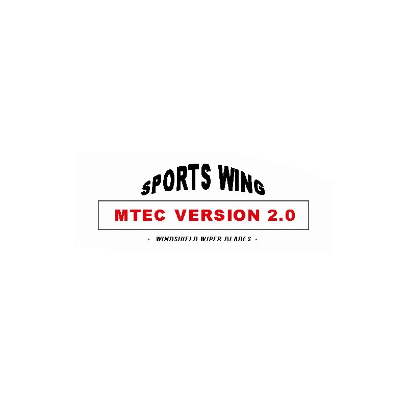 MTEC Sports Wing Windshield Wiper Blades for Acura ILX 2013-2018