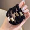 Herbeluemily Hair Elastic Simple Hair Accessories, Chic Elegant, Braided Design,